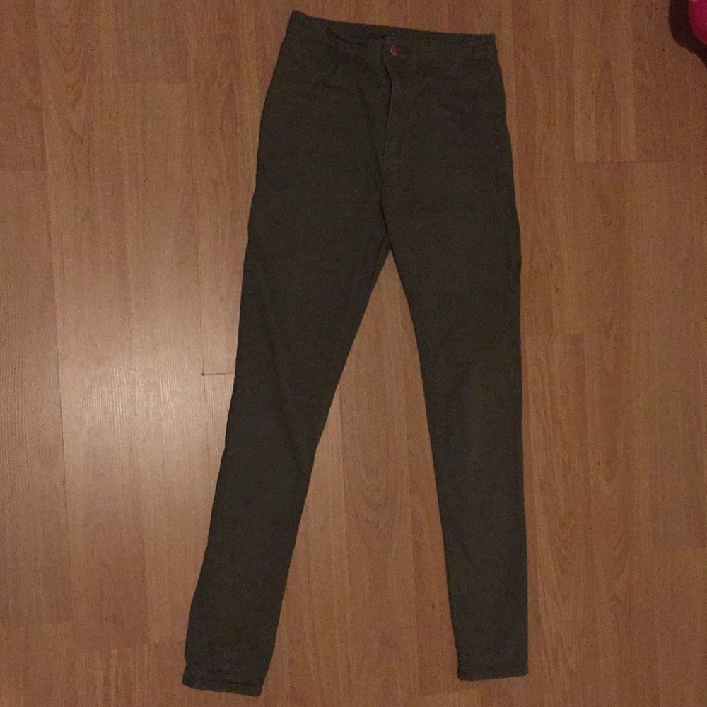 Girls Dark green jeans